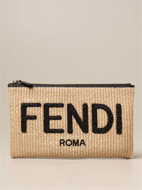 pochette fendi prezzo outlet|fendi medium pouch.